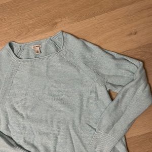 l.l. bean | seafoam sweater